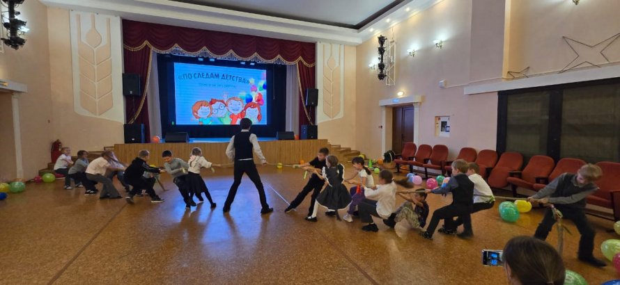 Спортивное мероприятие "По следам детства"